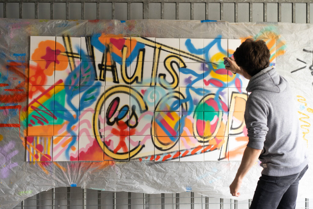 Fresque Hauts les Coop le 14 avril 2023